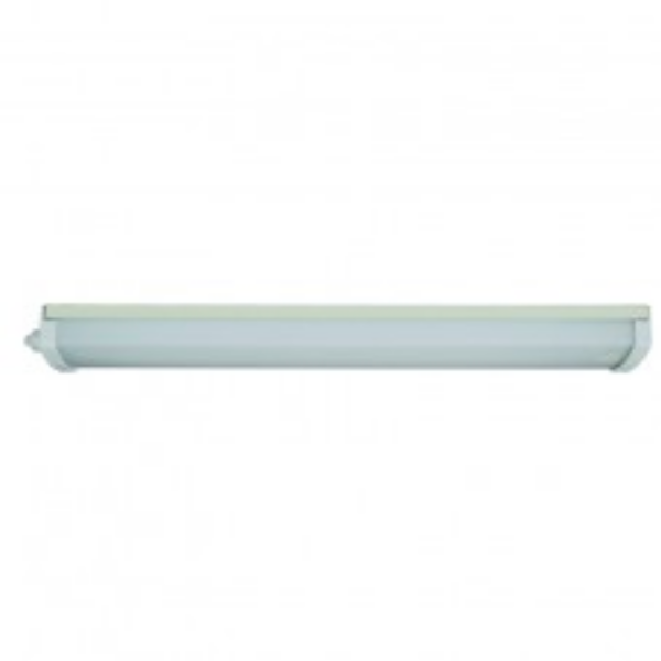 Durite 0-413-00 Low Profile Fluorescent Lamp in White Stove Enamelled Steel - 12V 13W PN: 0-413-00